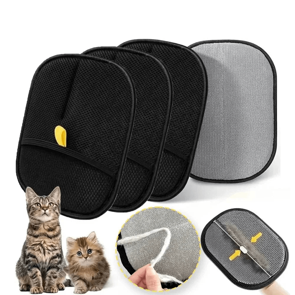 De-Shed Mitt reverse side with hand strap